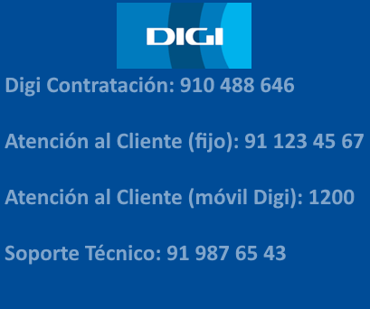 Telefono de Digi